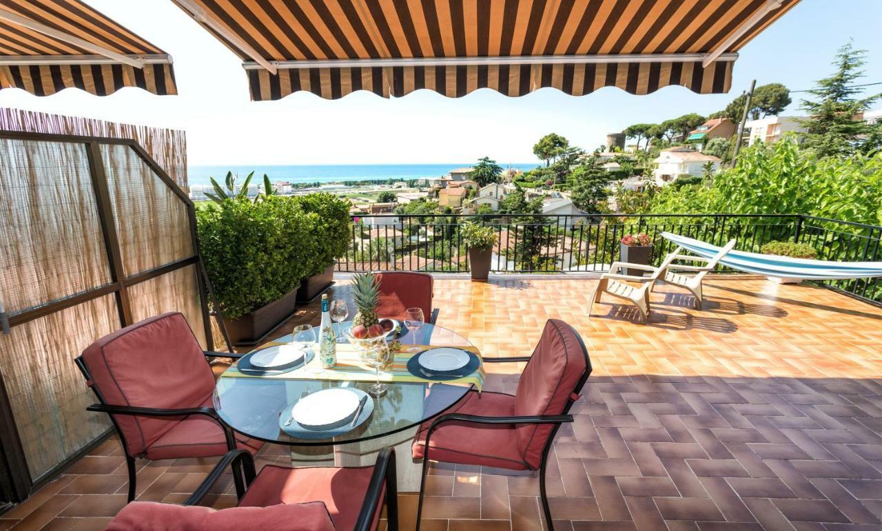 Costa Maresme Apartment Santa Susanna Dış mekan fotoğraf