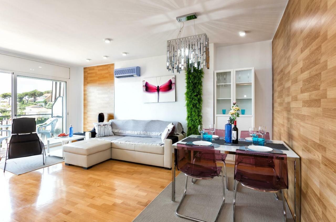 Costa Maresme Apartment Santa Susanna Dış mekan fotoğraf